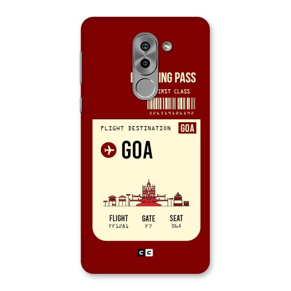 Goa Boarding Pass Back Case for Honor 6X