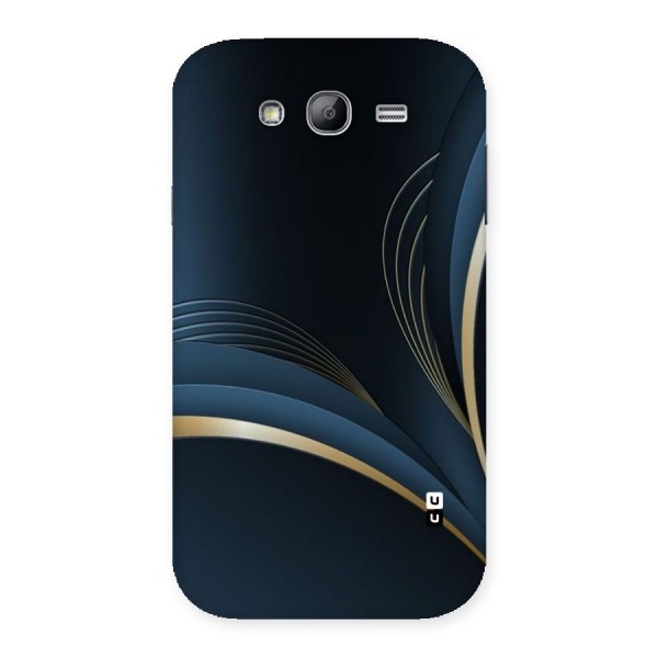 Gold Blue Beauty Back Case for Galaxy Grand