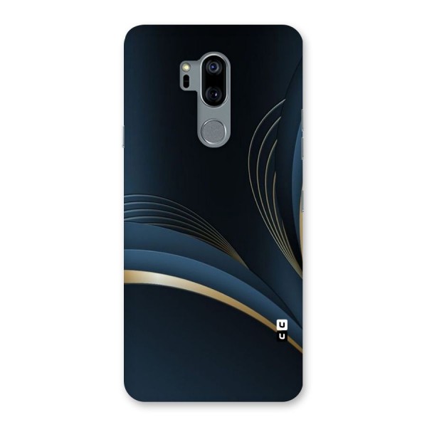 Gold Blue Beauty Back Case for LG G7