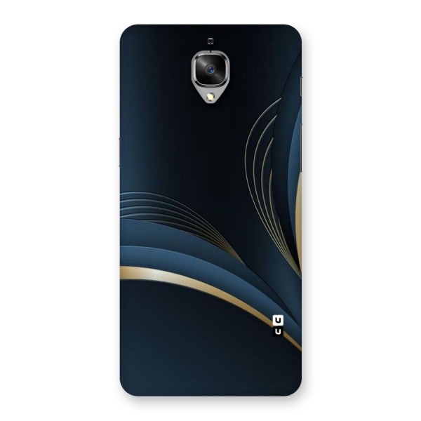 Gold Blue Beauty Back Case for OnePlus 3