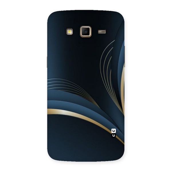 Gold Blue Beauty Back Case for Samsung Galaxy Grand 2