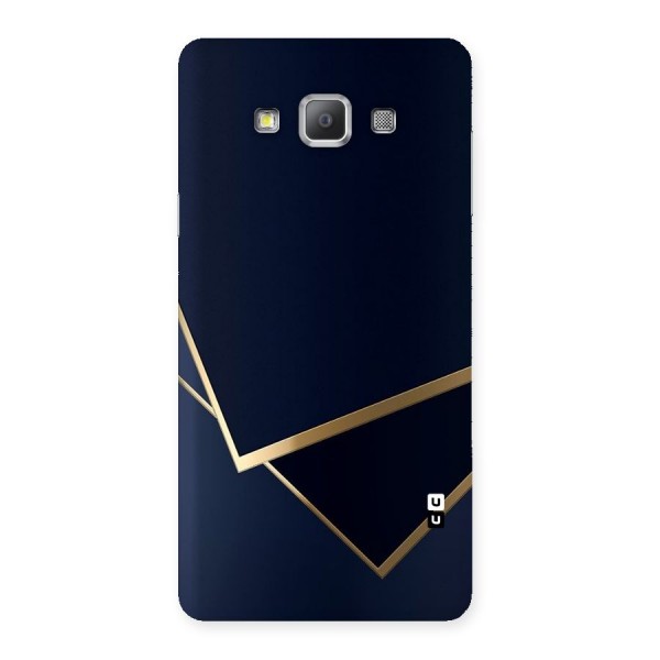 Gold Corners Back Case for Galaxy A7