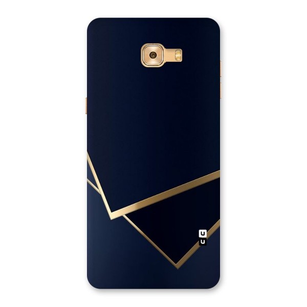 Gold Corners Back Case for Galaxy C9 Pro