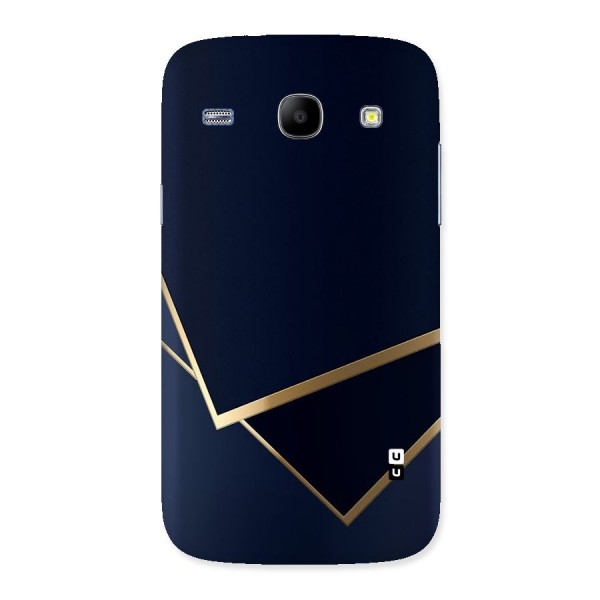 Gold Corners Back Case for Galaxy Core