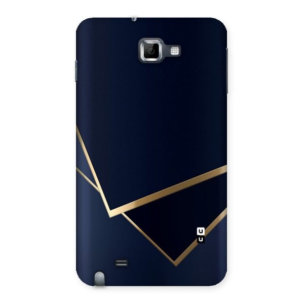Gold Corners Back Case for Galaxy Note