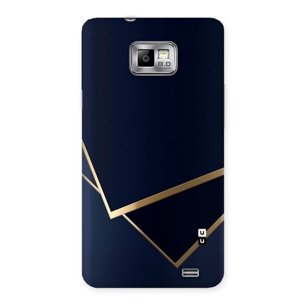 Gold Corners Back Case for Galaxy S2