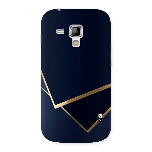 Gold Corners Back Case for Galaxy S Duos
