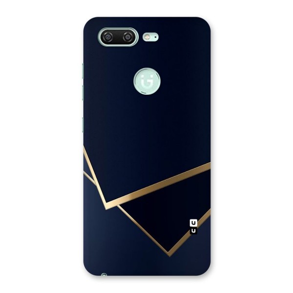 Gold Corners Back Case for Gionee S10
