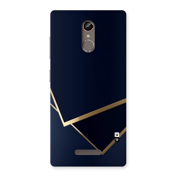 Gold Corners Back Case for Gionee S6s