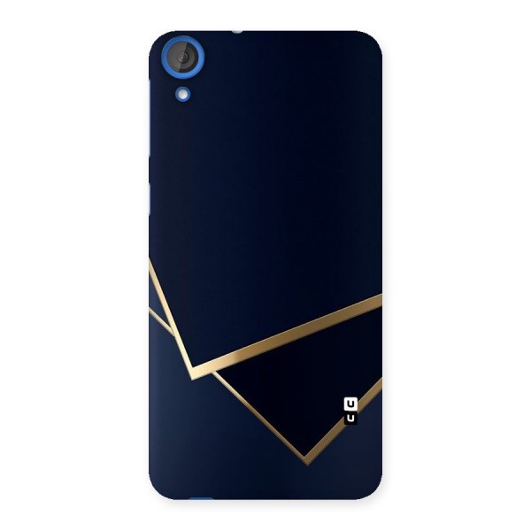 Gold Corners Back Case for HTC Desire 820s