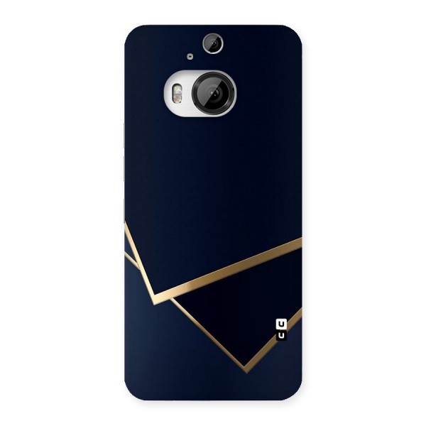 Gold Corners Back Case for HTC One M9 Plus