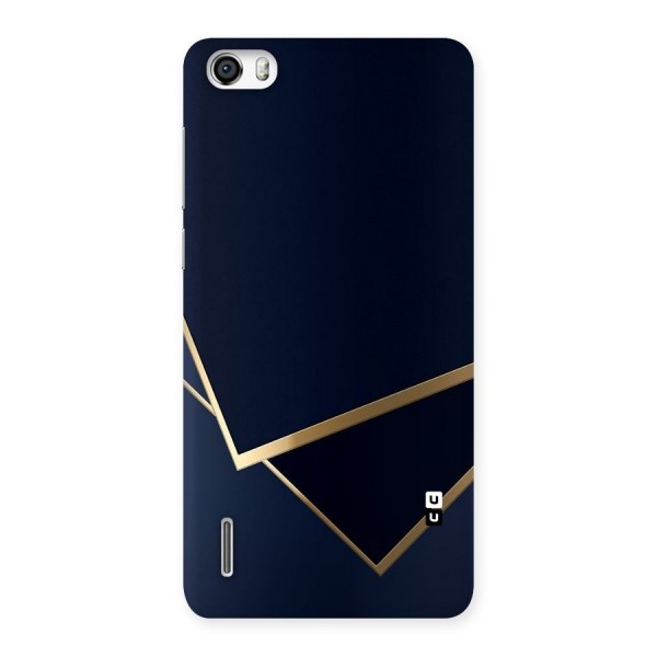 Gold Corners Back Case for Honor 6