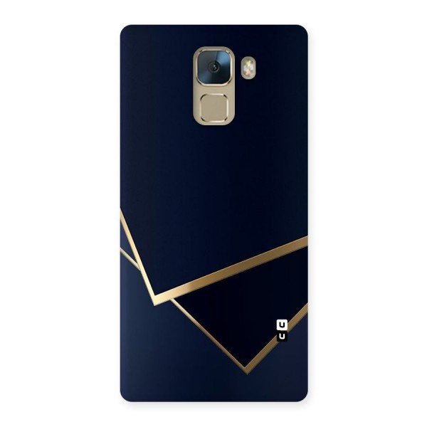 Gold Corners Back Case for Huawei Honor 7