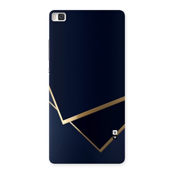 Gold Corners Back Case for Huawei P8