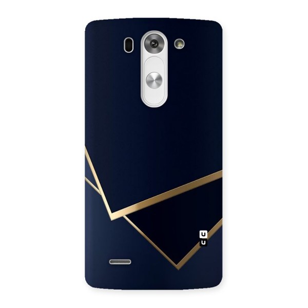 Gold Corners Back Case for LG G3 Beat