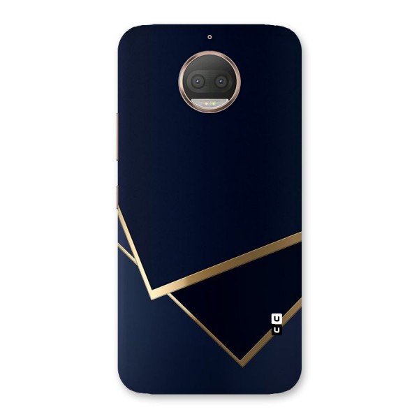 Gold Corners Back Case for Moto G5s Plus