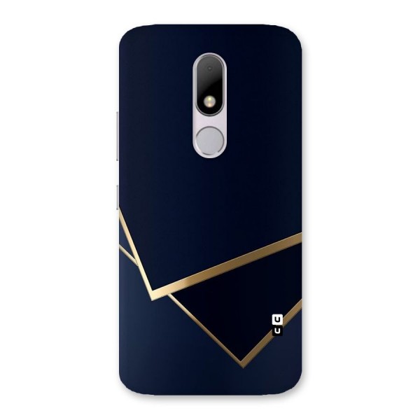 Gold Corners Back Case for Moto M