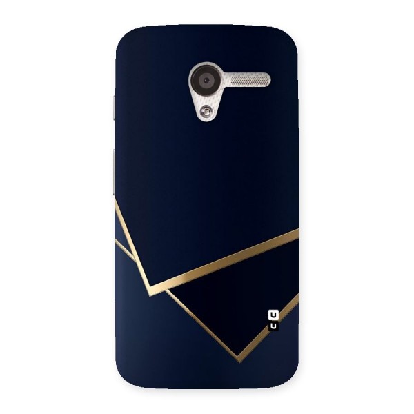 Gold Corners Back Case for Moto X