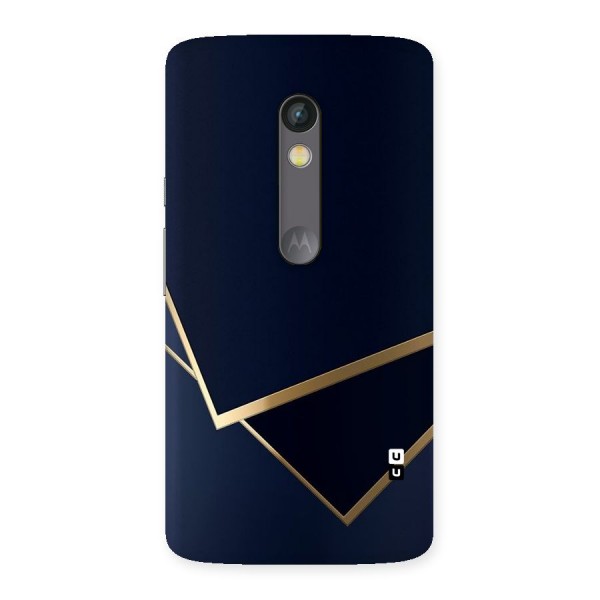 Gold Corners Back Case for Moto X Play