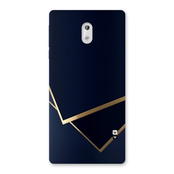 Gold Corners Back Case for Nokia 3