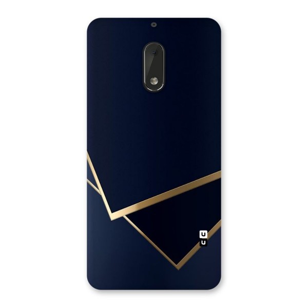 Gold Corners Back Case for Nokia 6