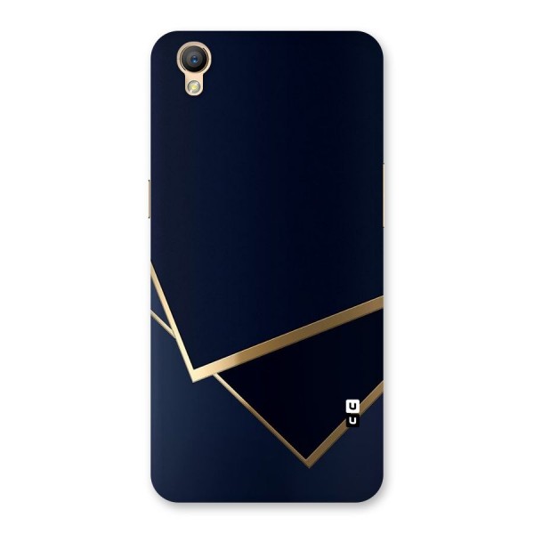 Gold Corners Back Case for Oppo A37