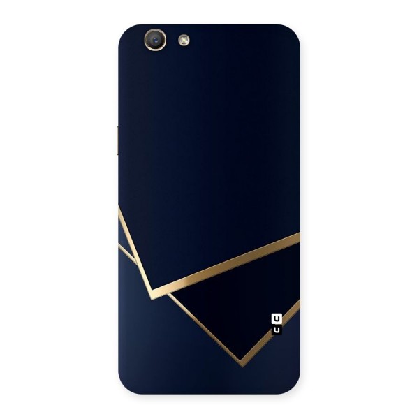 Gold Corners Back Case for Oppo F1s