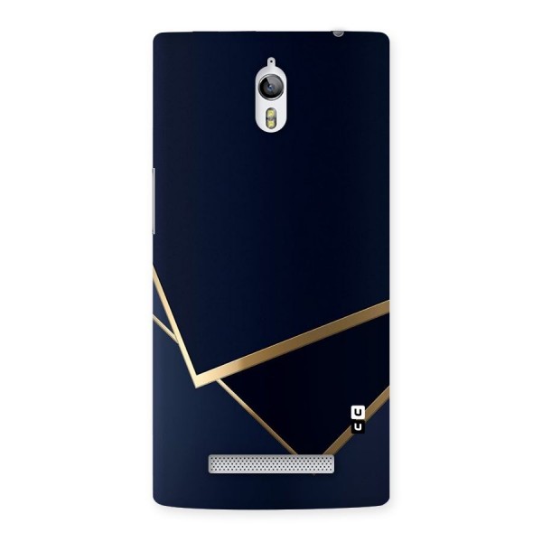 Gold Corners Back Case for Oppo Find 7