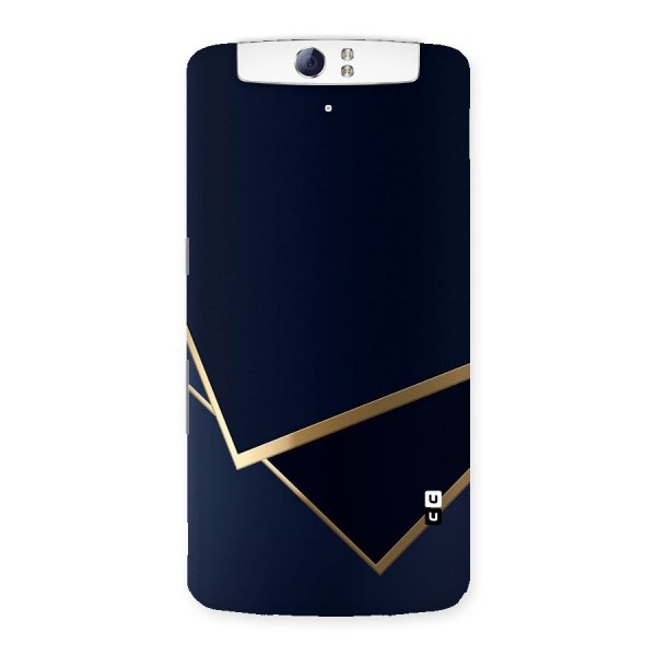 Gold Corners Back Case for Oppo N1