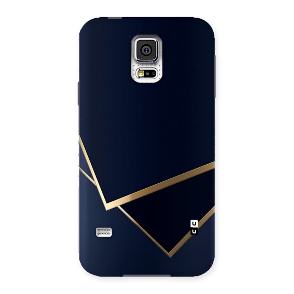 Gold Corners Back Case for Samsung Galaxy S5