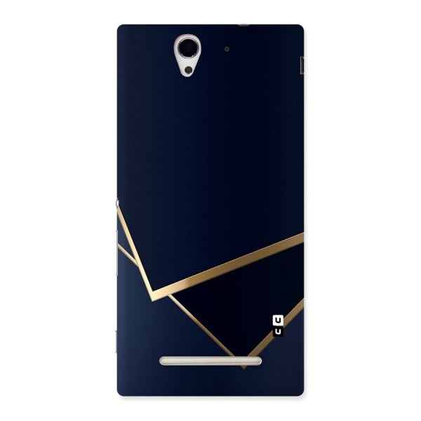 Gold Corners Back Case for Sony Xperia C3