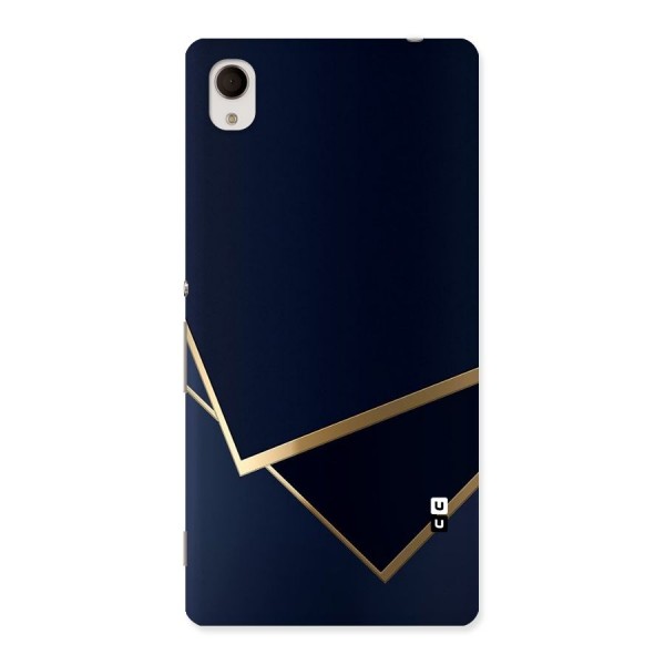 Gold Corners Back Case for Sony Xperia M4