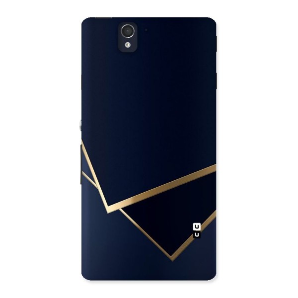 Gold Corners Back Case for Sony Xperia Z