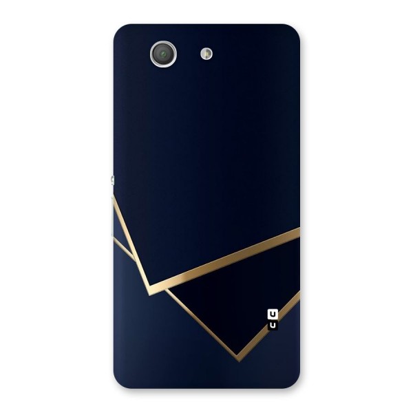 Gold Corners Back Case for Xperia Z3 Compact