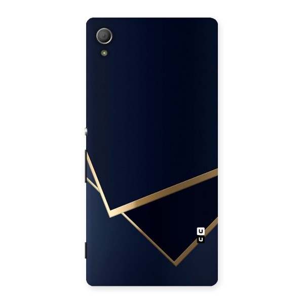 Gold Corners Back Case for Xperia Z3 Plus