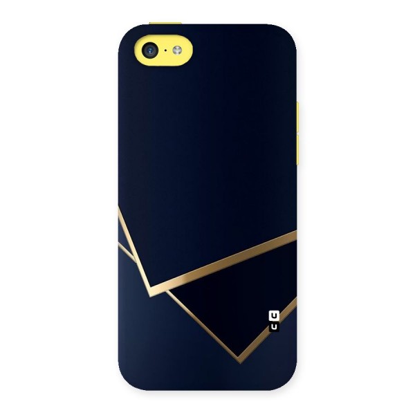 Gold Corners Back Case for iPhone 5C