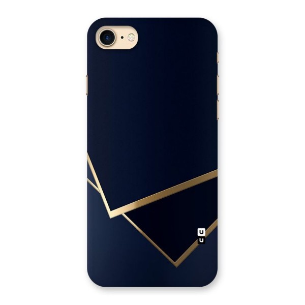 Gold Corners Back Case for iPhone 7