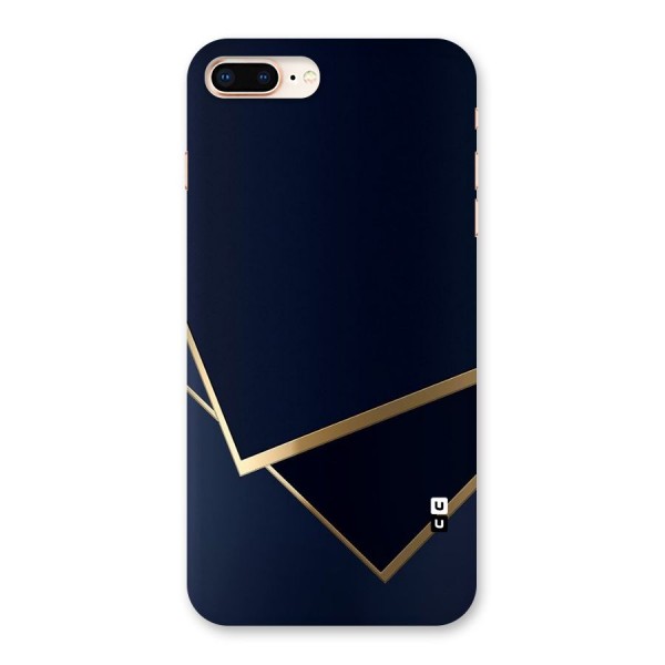 Gold Corners Back Case for iPhone 8 Plus