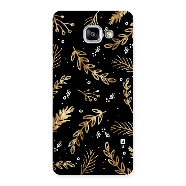 Gold Palm Leaves Back Case for Galaxy A5 2016