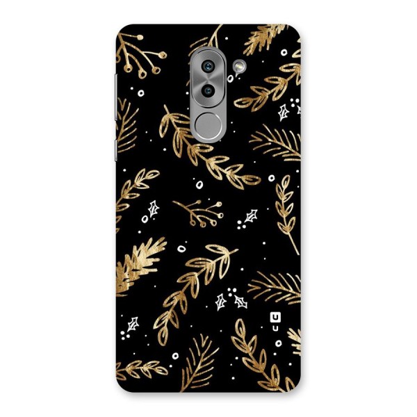 Gold Palm Leaves Back Case for Honor 6X