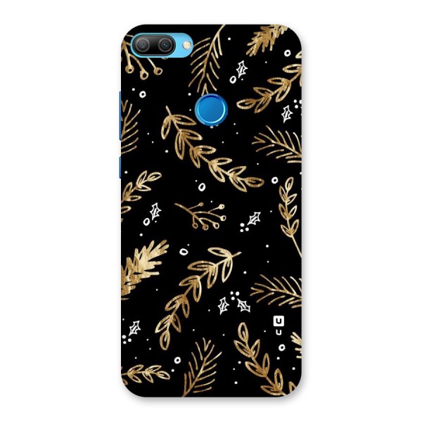 Gold Palm Leaves Back Case for Honor 9N