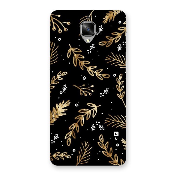 Gold Palm Leaves Back Case for OnePlus 3T