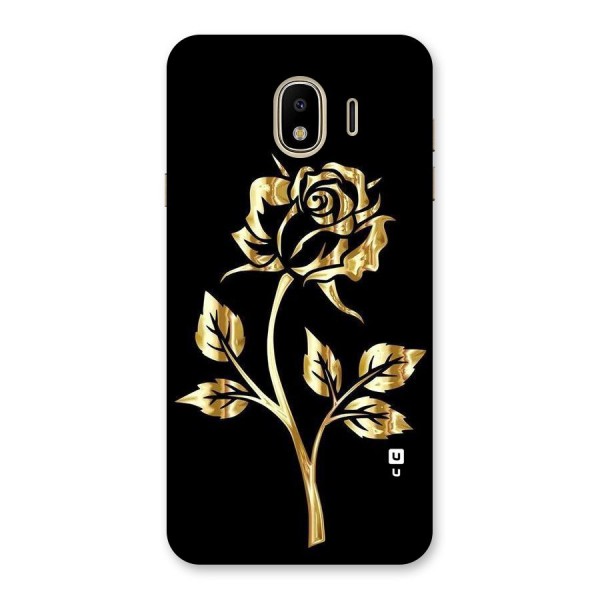 Gold Rose Back Case for Galaxy J4