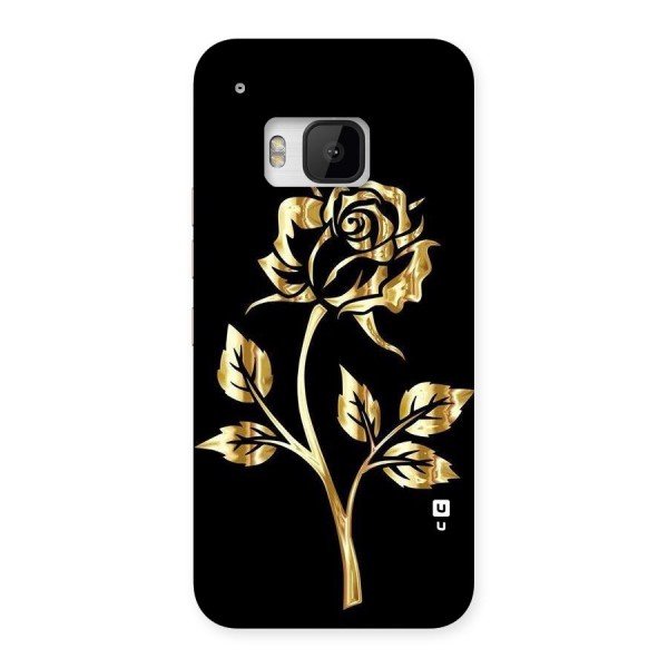 Gold Rose Back Case for HTC One M9
