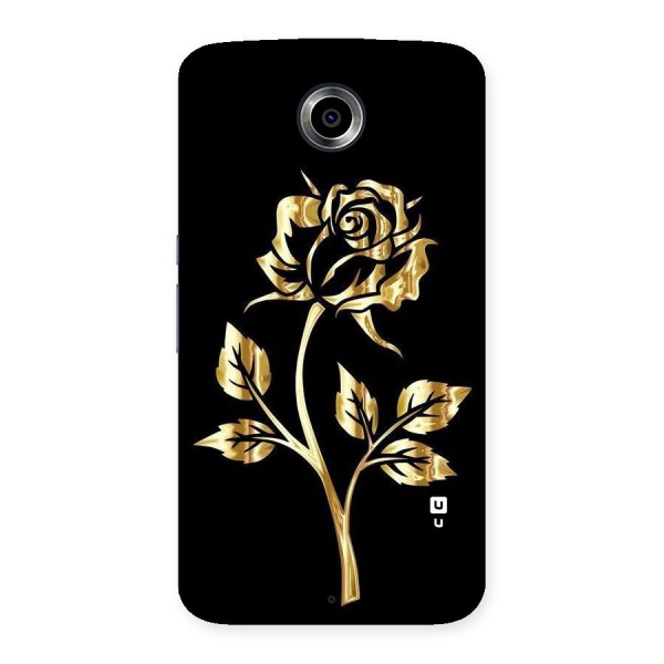 Gold Rose Back Case for Nexsus 6