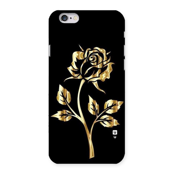 Gold Rose Back Case for iPhone 6 6S