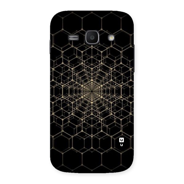Gold Web Back Case for Galaxy Ace 3