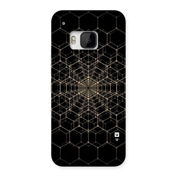Gold Web Back Case for HTC One M9
