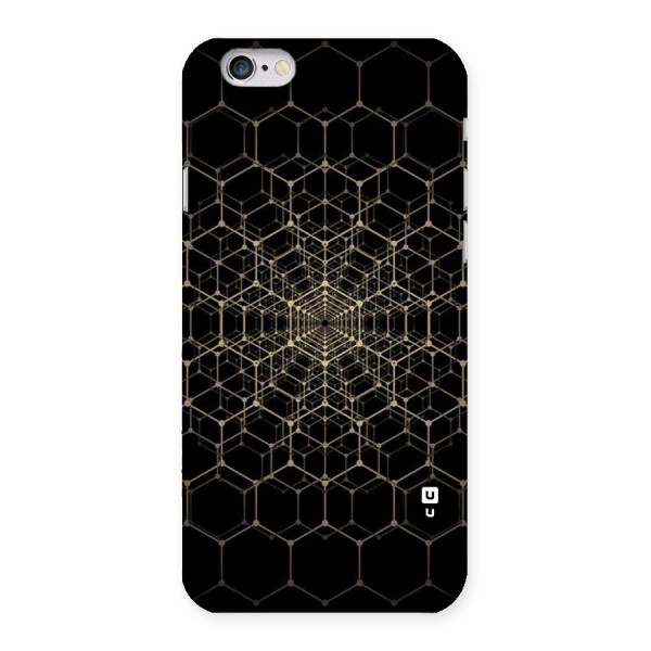 Gold Web Back Case for iPhone 6 6S