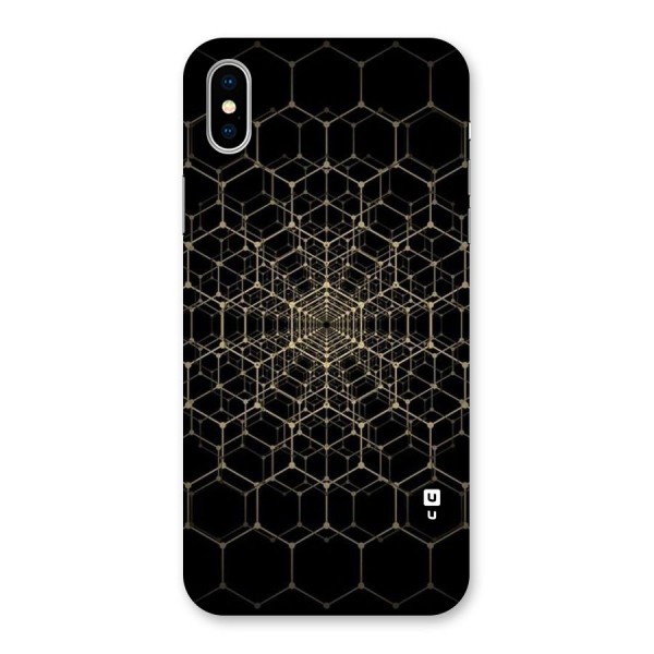 Gold Web Back Case for iPhone X